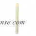 9" Ivory Flameless LED Wax Battery Operated Christmas Taper Candle   